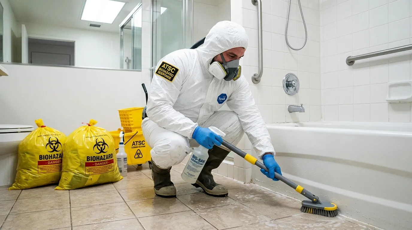 Decontamination equipment deployed for Blood Cleanup in Dedham